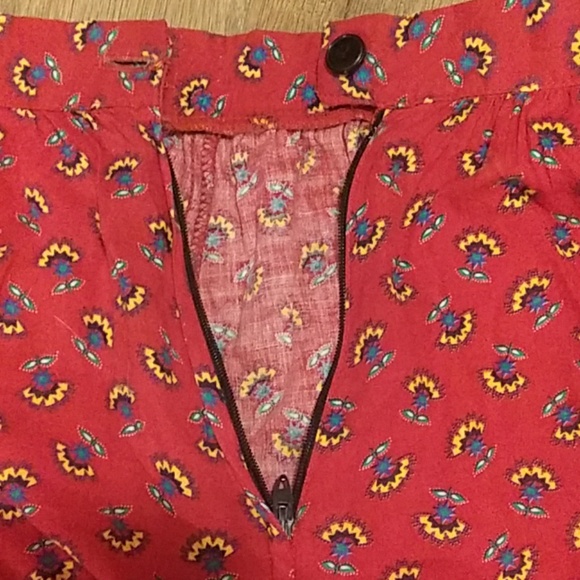 Vintage Gypsy Peasant Boho Style Skirt Size 9 - Picture 6 of 7